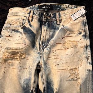 Akoo vulpini skinny jeans